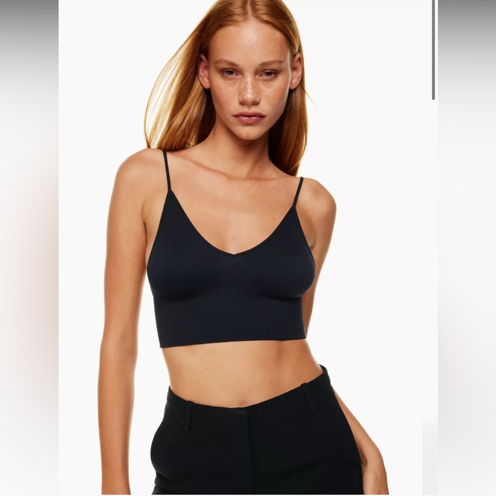 Aritzia Black Toni Seamless Tank, Size Small, Brand New with Tag